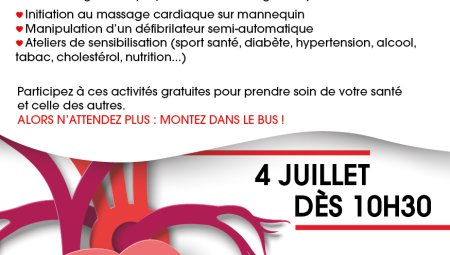 Secours tour 2023  autour de la prévention des maladies cardiovasculaires :