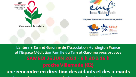 Rencontre Vivre au quotidien avec la maladie d&#039;Huntington