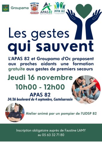 Initiations aux gestes qui sauvent
