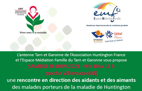 Rencontre Vivre au quotidien avec la maladie d'Huntington Rencontre Vivre au quotidien avec la maladie d'Huntington
